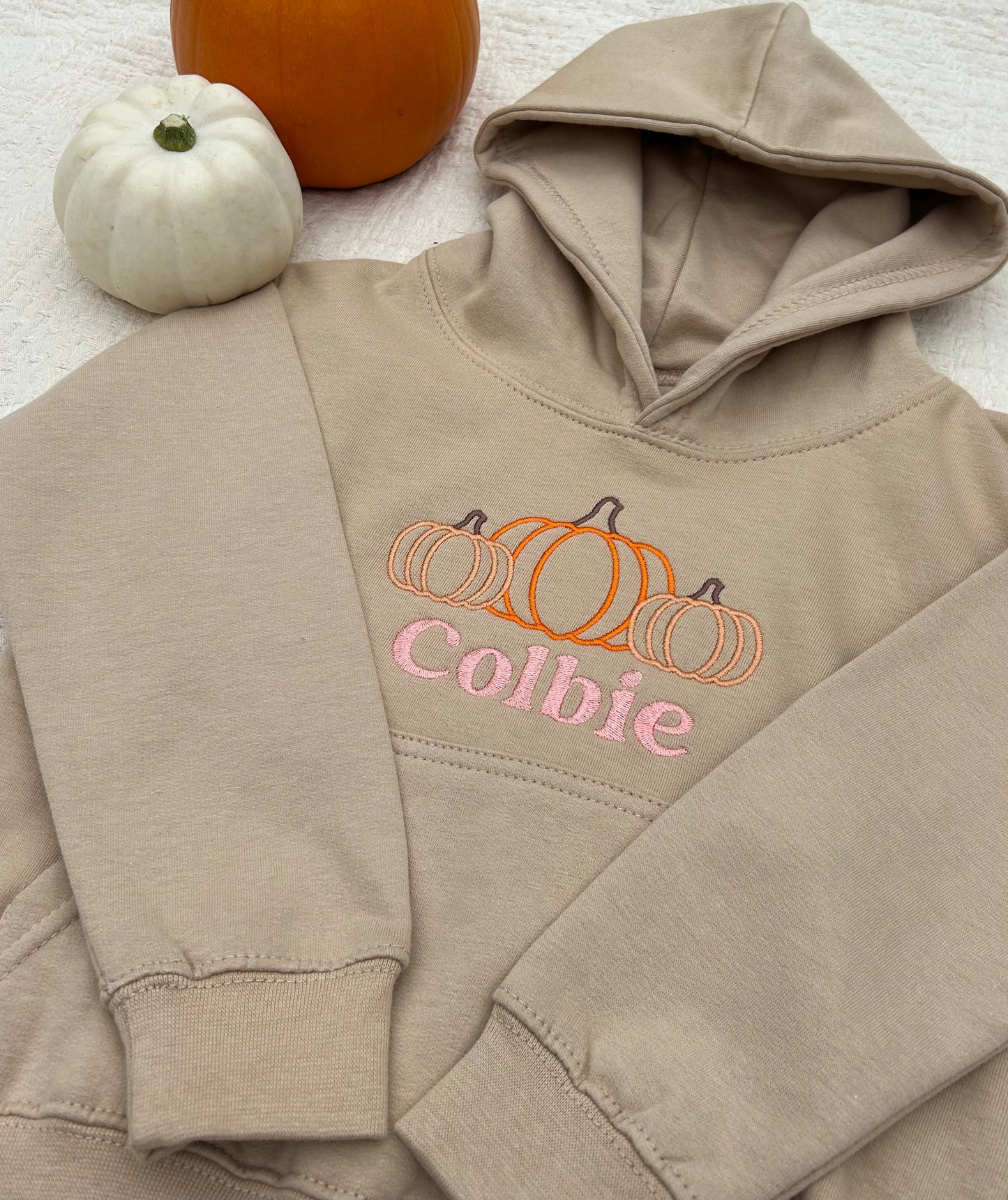 Personalised Pumpkin Trio Sweatshirt