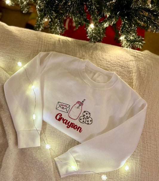 Milk and Cookies for Santa