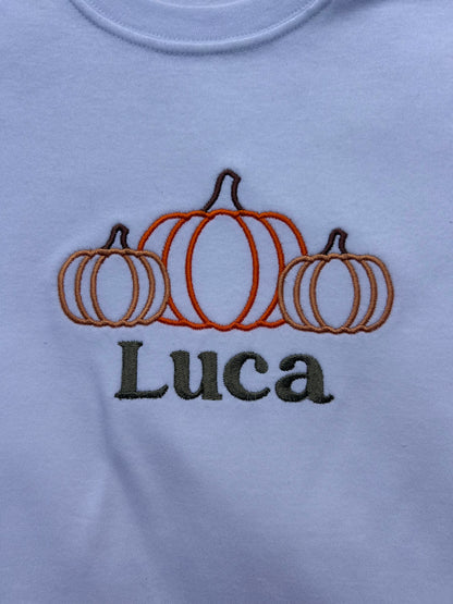 Personalised Pumkin Trio T-shirt