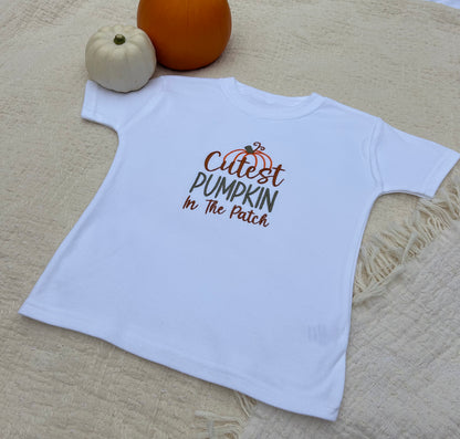 Cutest Pumkin In The Patch T-shirt