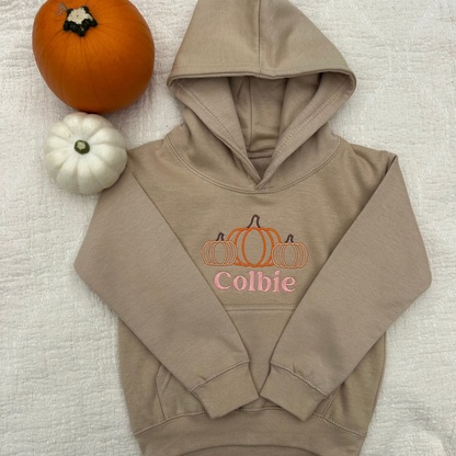 Personalised Pumpkin Trio Sweatshirt