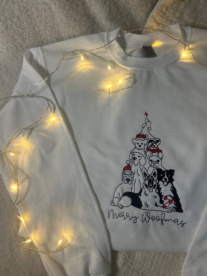 Merry Woofmas – Dog Tree Sweatshirt