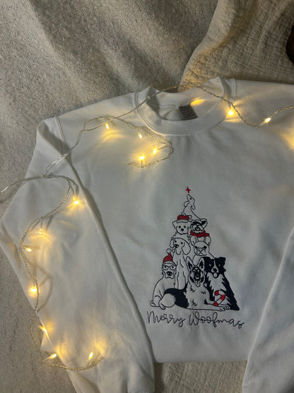 Merry Woofmas – Dog Tree Sweatshirt
