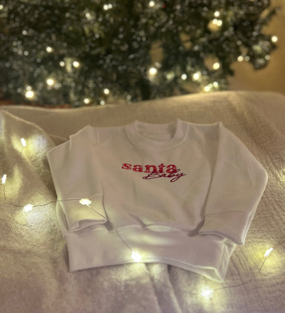 Santa Baby - Script Sweatshirt