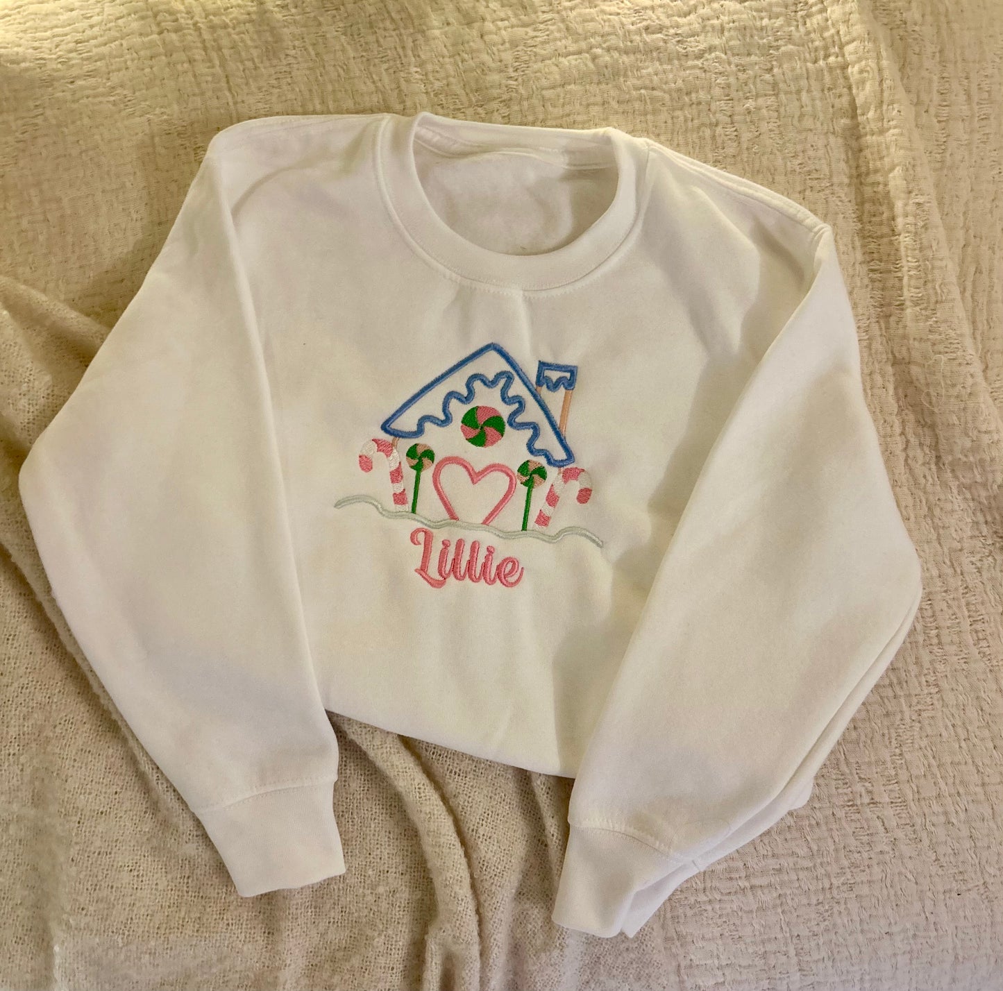 Gingerbread House – Personalised Tee or Sweatshirt