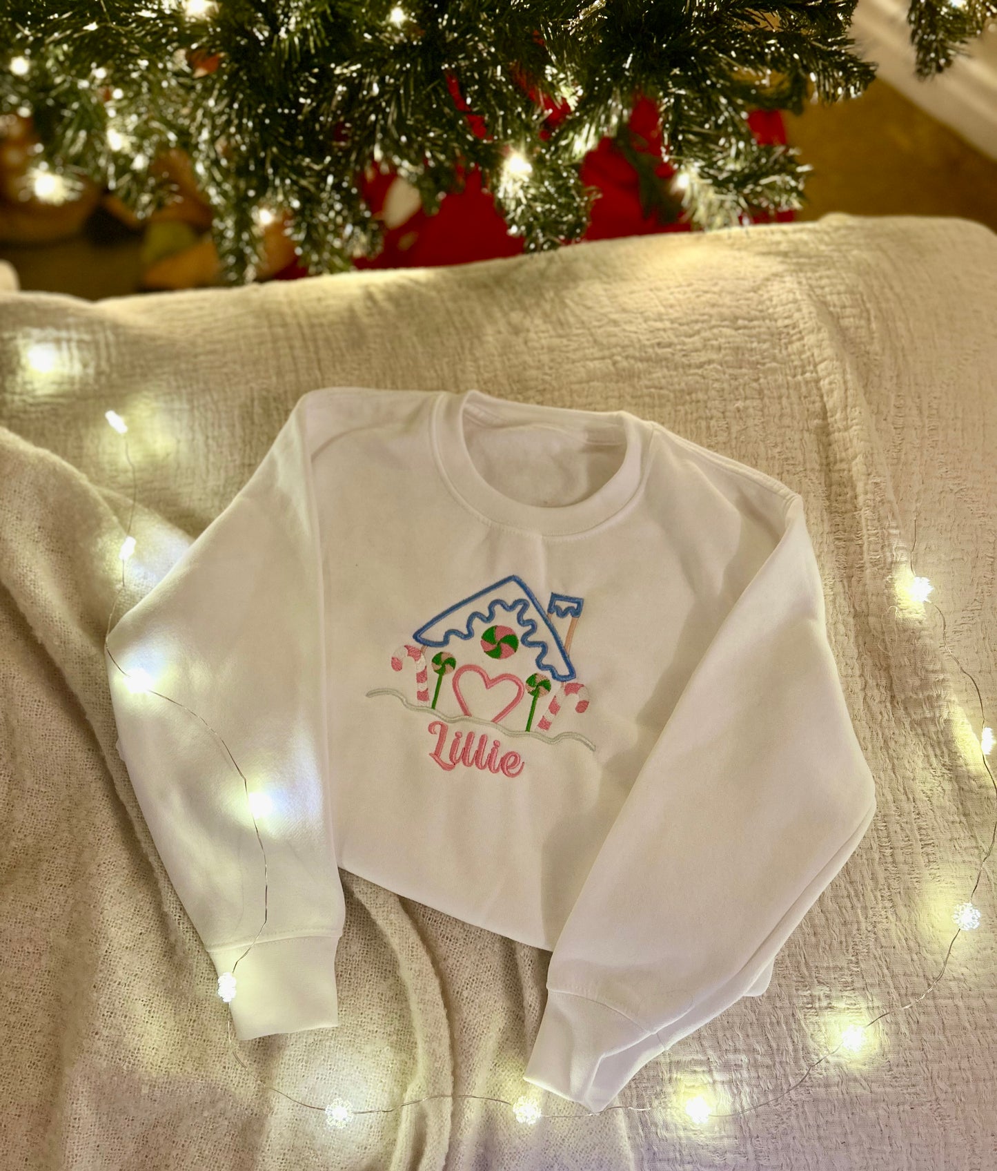 Gingerbread House – Personalised Tee or Sweatshirt