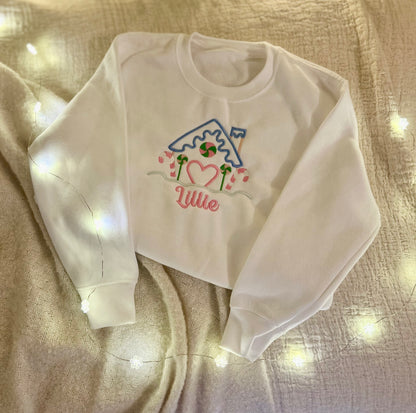 Gingerbread House – Personalised Tee or Sweatshirt
