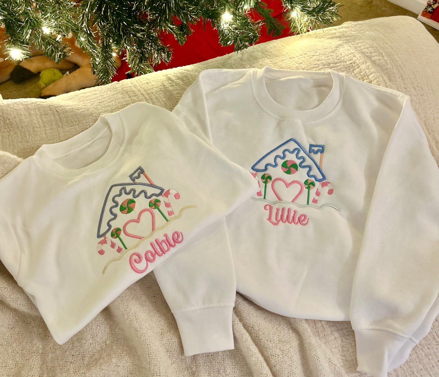 Gingerbread House – Personalised Tee or Sweatshirt