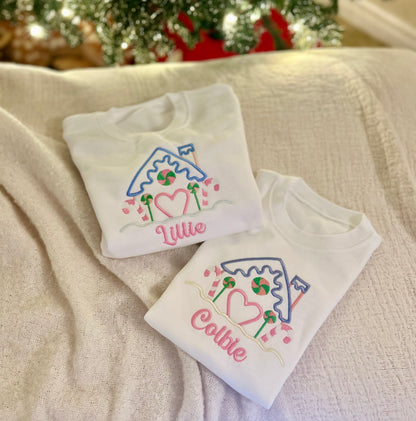 Gingerbread House – Personalised Tee or Sweatshirt