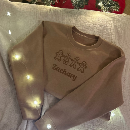 Gingerbread Family Chain