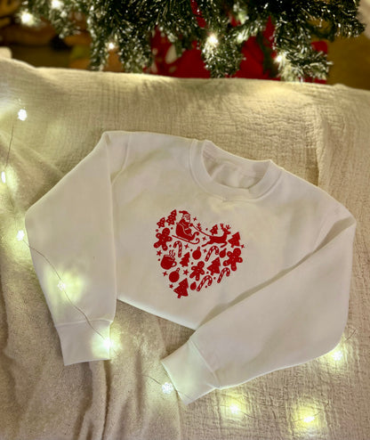 Scandi Christmas Heart