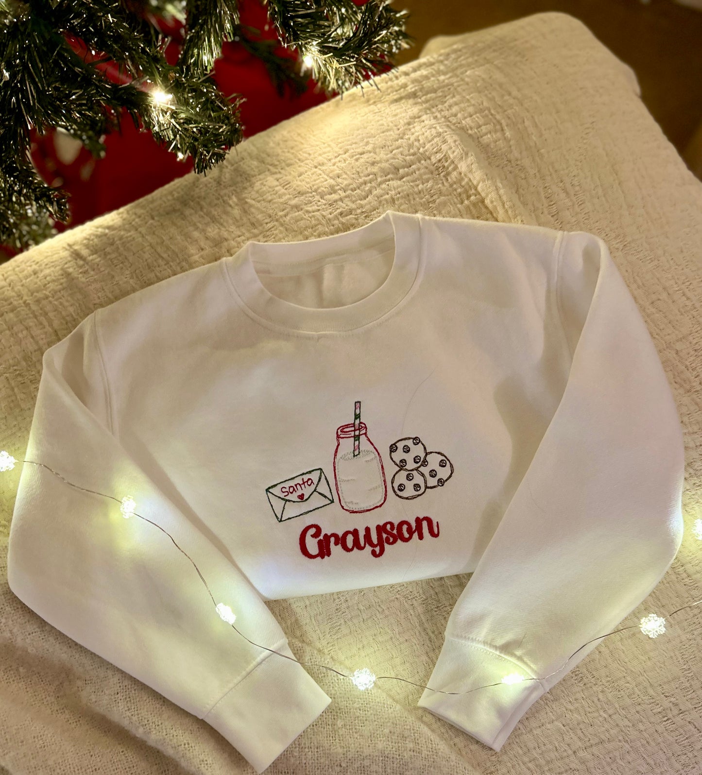 Milk and Cookies for Santa