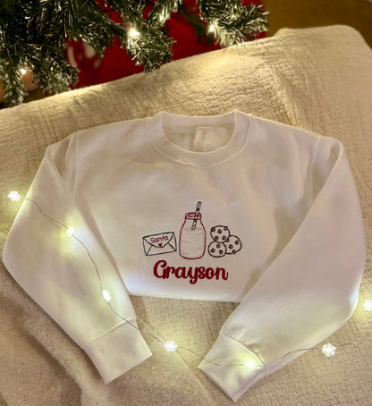 Milk and Cookies for Santa