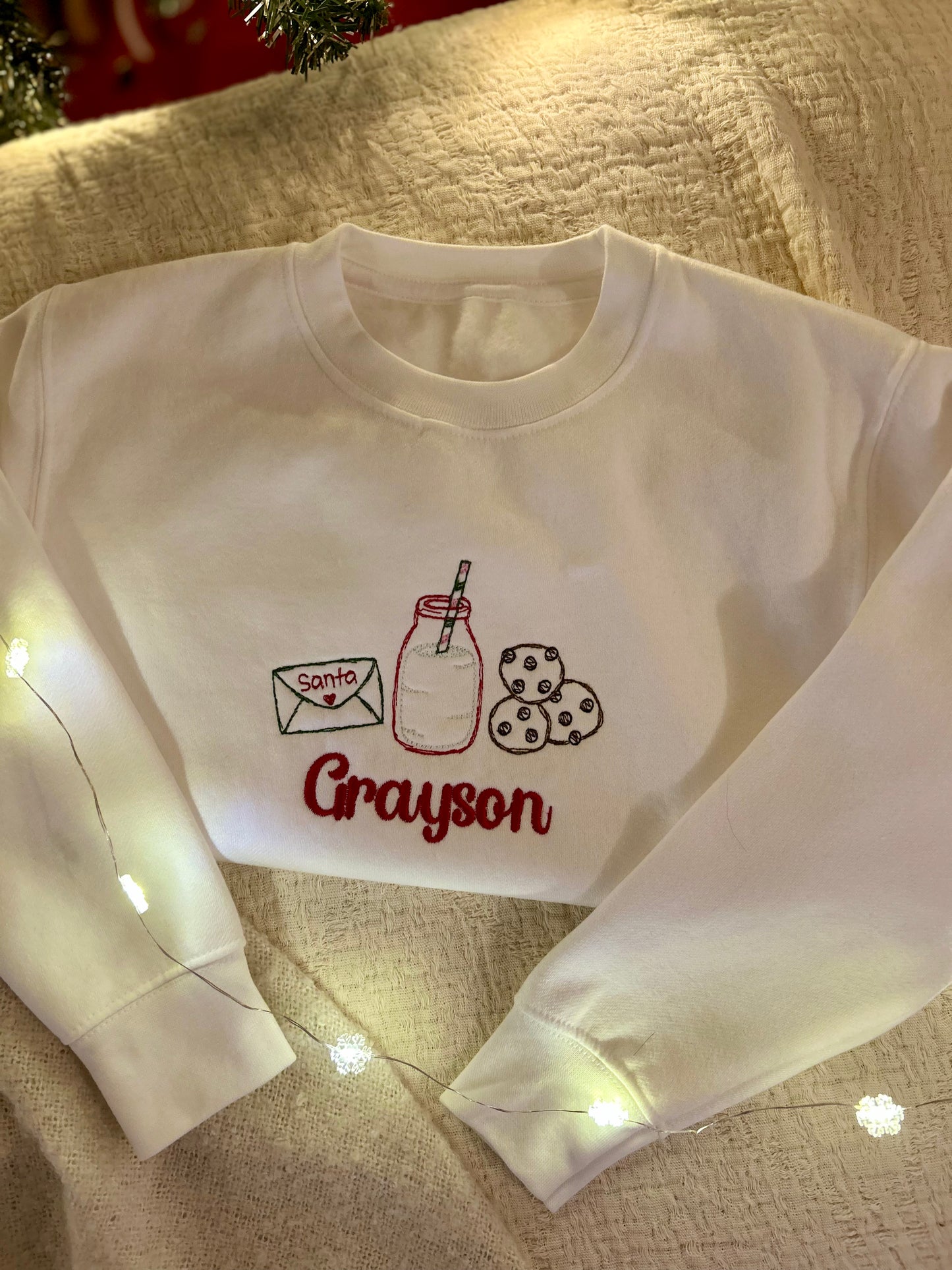 Milk and Cookies for Santa