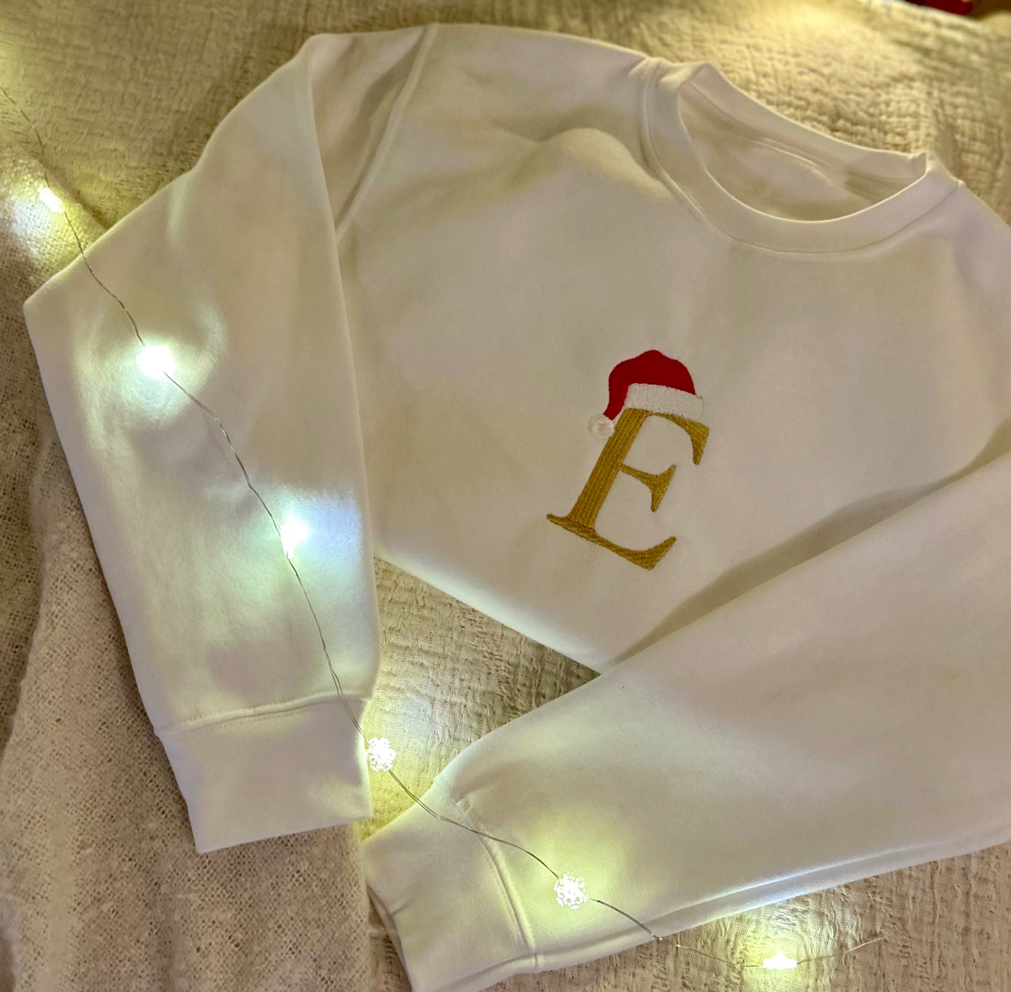 Santa Hat Initial – Monogram